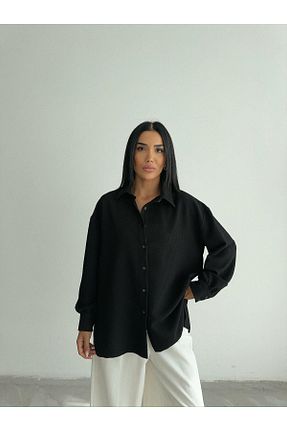 پیراهن مشکی زنانه رگولار 