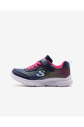 کفش اسنیکر سرمه ای بچه گانه پارچه Skechers - کد 751498910