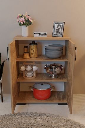 کابینت چند منظوره قهوه ای Suntalam CMKStore - کد 841188821