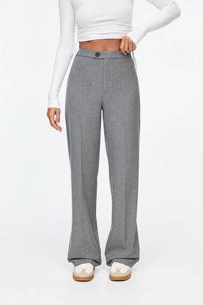 شلوار طوسی زنانه پلی استر Pull & Bear - کد 860976983