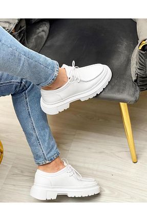 کفش کژوال سفید مردانه چرم خالص ByItallanoshoes - کد 761653620