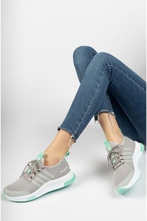 کفش فیتنس طوسی زنانه پارچه ای Kids Club Shoes - کد 809014918