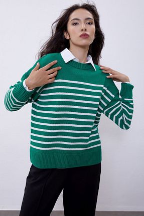 پلیور سبز زنانه Relaxed SHERIN - کد 349029183
