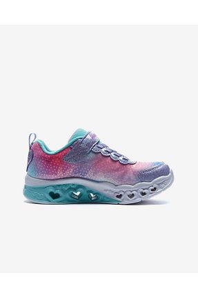 کفش اسنیکر زرشکی بچه گانه بند دار Skechers - کد 742741059
