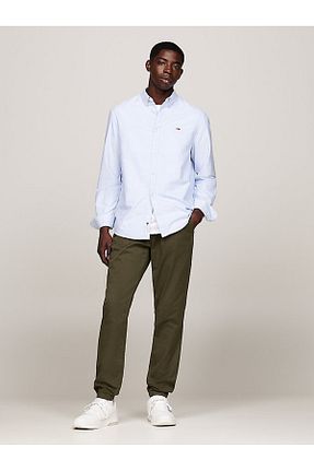شلوار سبز مردانه بافتنی Tommy Hilfiger - کد 855488297