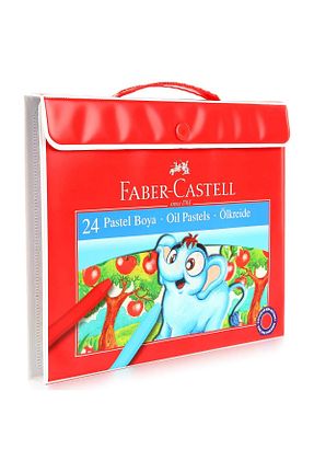 رنگ پاستل قرمز Faber Castell - کد 2071080