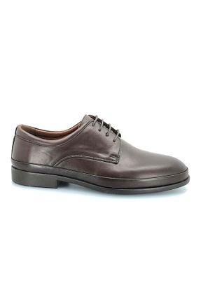 کفش کژوال قهوه ای مردانه چرم خالص Kids Club Shoes - کد 840551681