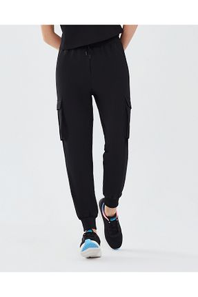 پائین تنه گرمکن اسپرت مشکی زنانه رگولار Skechers - کد 341032788