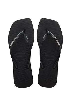دمپائی مشکی زنانه پاشنه تخت Havaianas - کد 816697075