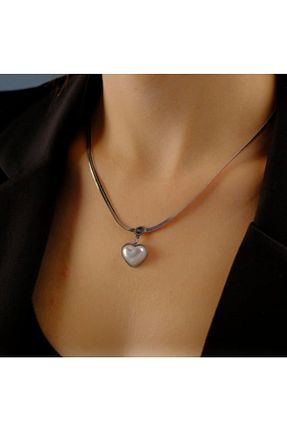 گردنبند استیل ( فولاد ) زنانه استیل (فولاد) miramücevher - کد 861042387