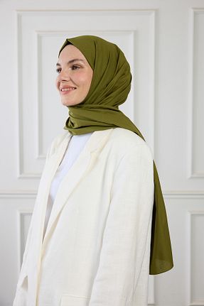 شال خاکی زنانه PURESCARFS - کد 860699857