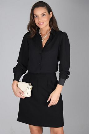 پیراهن مشکی زنانه رگولار Sweetness - کد 218558205
