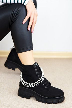 بوت / نیم بوت مشکی زنانه جیر ShoeTek - کد 428930297