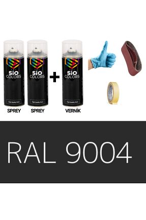 رنگ اسپری مشکی sıocolors - کد 861039749