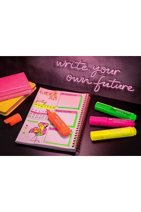 ماژیک فسفری صورتی Faber Castell - کد 703276948