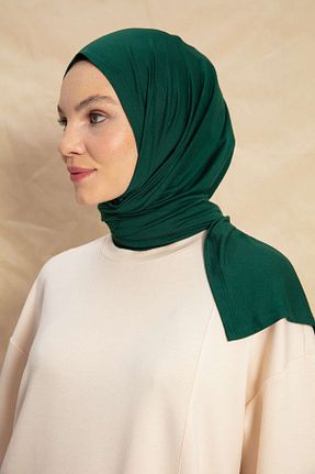 شال سبز زنانه پنبه ای PURESCARFS - کد 849768486