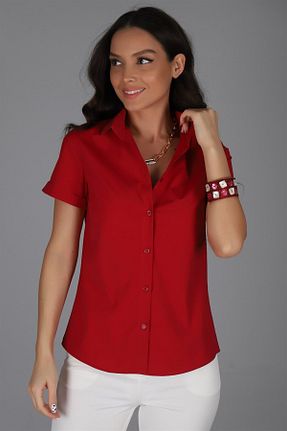 پیراهن زرشکی زنانه رگولار Sweetness - کد 273951066
