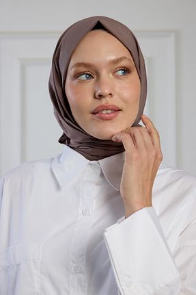 شال قهوه ای زنانه PURESCARFS - کد 860699830