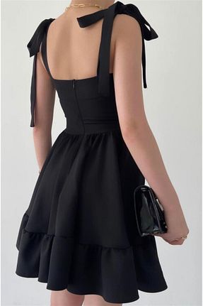 لباس مجلسی و فارغ التحصیلی مشکی زنانه کرپ conconmoda - کد 690797623