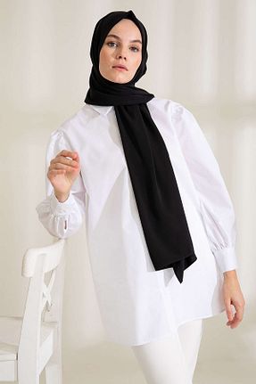 شال مشکی زنانه Medine İpeği PURESCARFS - کد 849617729