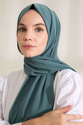 شال سبز زنانه Medine İpeği PURESCARFS - کد 849617652