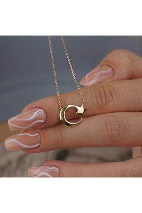 گردنبند طلا زرد زنانه 14 عیار İzgi Kuyumculuk - کد 815945426