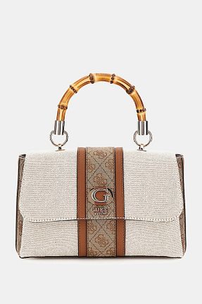 کیف دوشی قهوه ای زنانه Guess - کد 861050654