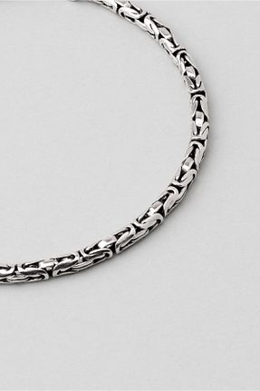 دستبند نقره سفید مردانه 925 عیار So Chic - کد 860843880