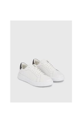کفش اسنیکر سفید مردانه بند دار Calvin Klein - کد 783986960