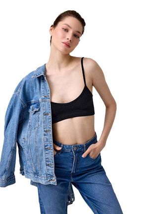 نیم تنه مشکی زنانه پلی استر Cottonhill - کد 842939706
