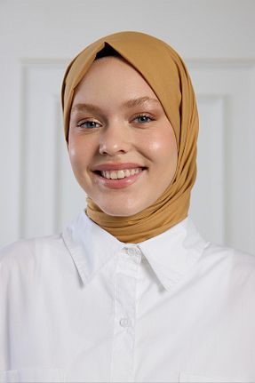 شال قهوه ای زنانه PURESCARFS - کد 860699928