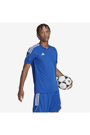 تیشرت اسپرت آبی مردانه رگولار adidas - کد 859437694