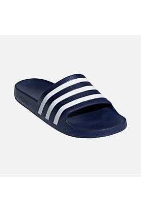 دمپائی اسپرت سرمه ای زنانه چرم مصنوعی adidas - کد 109936332