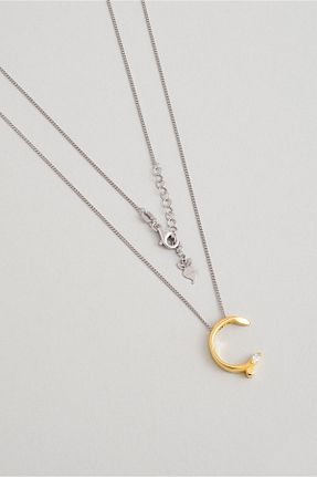 گردنبند نقره زرد مردانه 925 عیار So Chic - کد 852505101