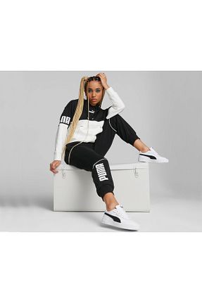کفش اسنیکر سفید زنانه بند دار Puma - کد 861177239