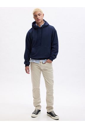 شلوار جین بژ مردانه پاچه لوله تفنگی GAP - کد 809864309