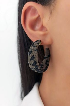 گوشواره استیل (فولاد) طوسی زنانه استیل (فولاد) Çlk Accessories - کد 220667607