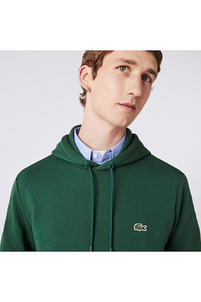 سوئیشرت سبز مردانه ساده Lacoste - کد 769562697