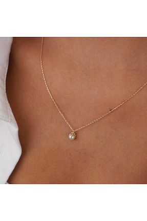 گردنبند طلا زرد زنانه 14 عیار İzgi Kuyumculuk - کد 815946615