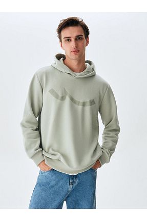 سوئیشرت سبز مردانه ساده Ltb - کد 860847670