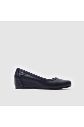 کفش کژوال سرمه ای زنانه چرم خالص Togo - کد 860352882