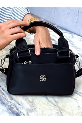 کیف دوشی مشکی زنانه چرم مصنوعی S.POLO - کد 860597740