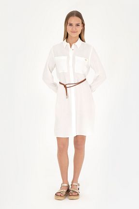 لباس سفید زنانه بافتنی U.S. Polo Assn. - کد 829765425
