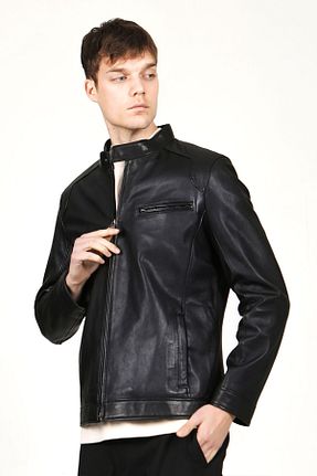 کاپشن مشکی مردانه Relaxed Dericlub - کد 48147593