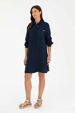لباس سرمه ای زنانه بافتنی U.S. Polo Assn. - کد 844273419