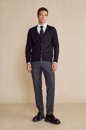 رویه مشکی مردانه پشمی BROOKS BROTHERS - کد 861162009