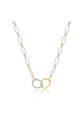 گردنبند استیل ( فولاد ) طلائی زنانه استیل (فولاد) Daniel Klein - کد 848844269