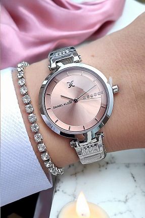 ساعت مچی متالیک زنانه 34 میلی متر Daniel Klein - کد 728981577