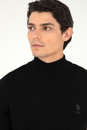 پلیور مشکی مردانه ساده U.S. Polo Assn. - کد 857645000