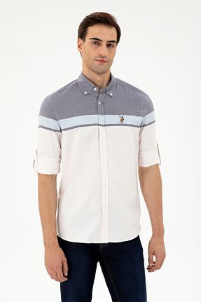 پیراهن سرمه ای مردانه رگولار U.S. Polo Assn. - کد 861178992